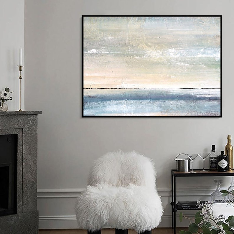 Minimalist Seascape Art