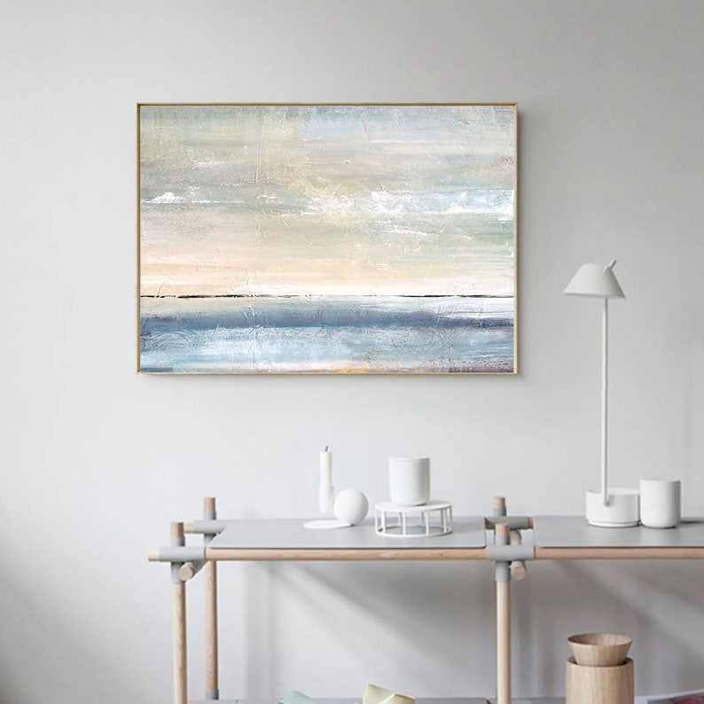 Minimalist Seascape Art