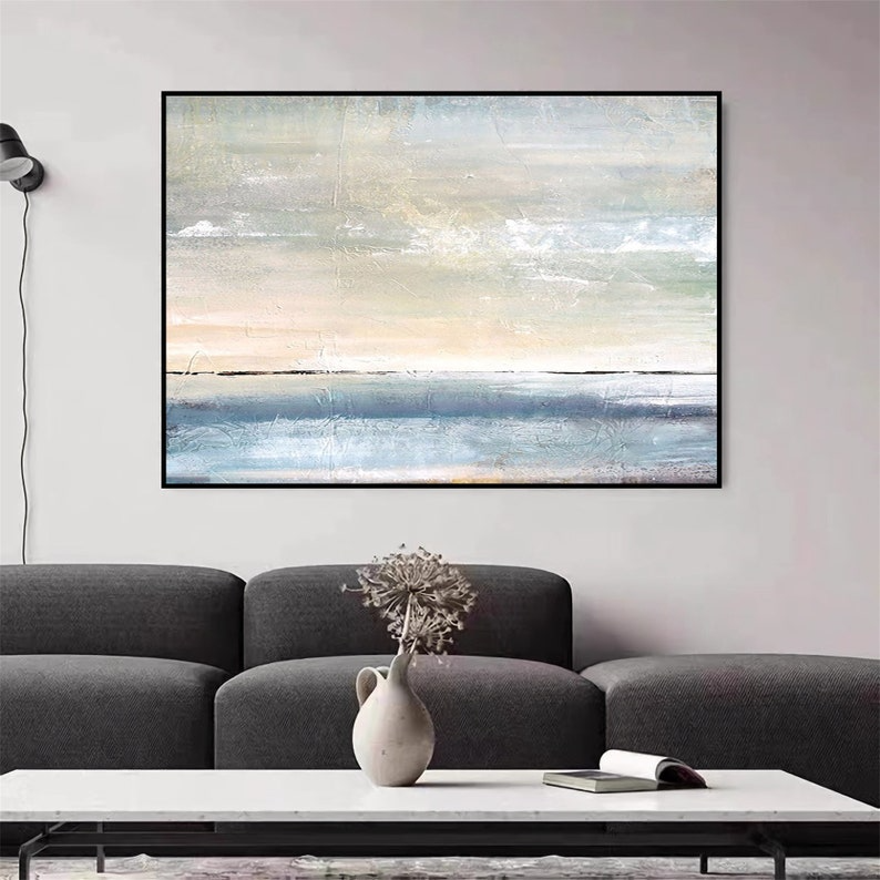 Minimalist Seascape Art