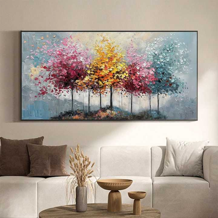 Colorful Tree Art