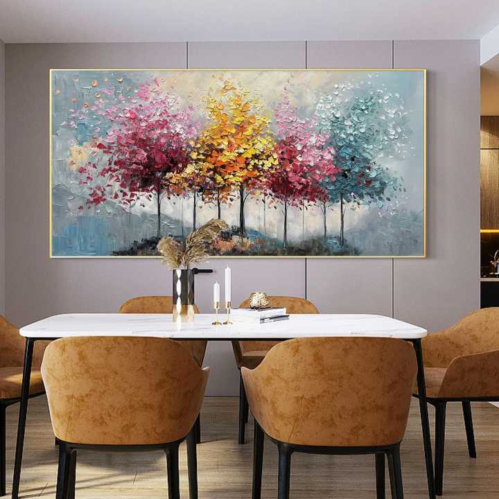 Colorful Tree Art