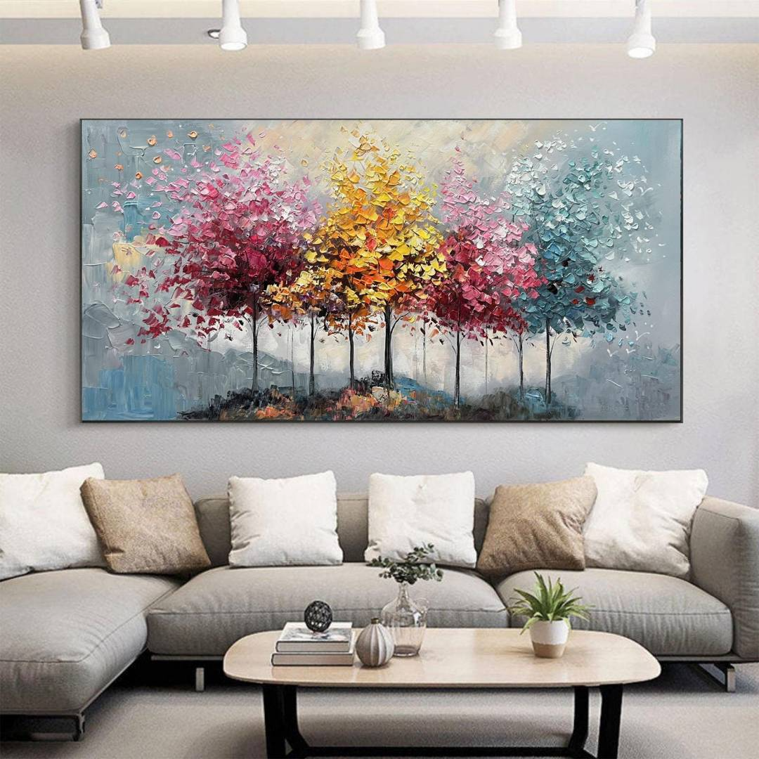 Colorful Tree Art