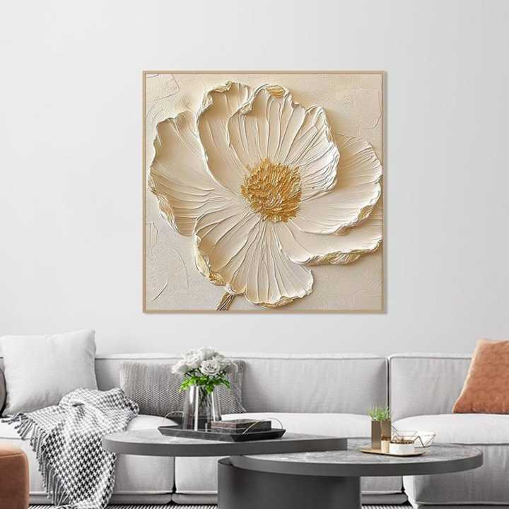 Minimalist Flower Art