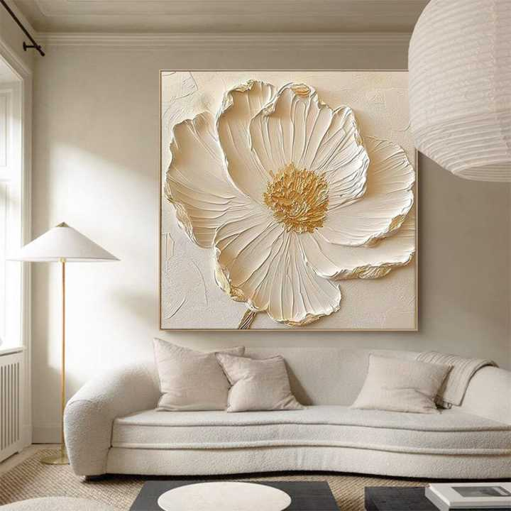 Minimalist Flower Art