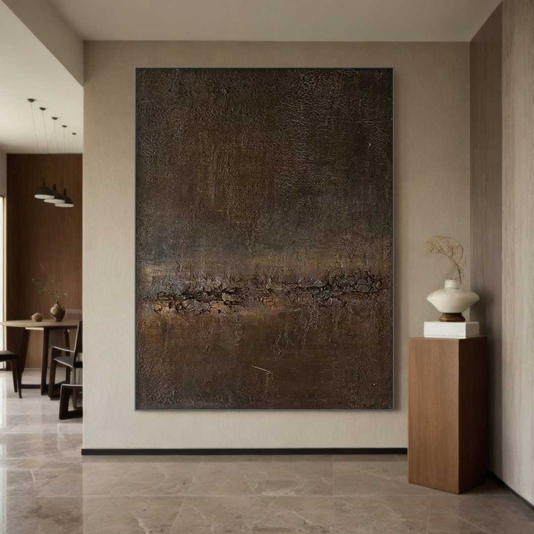 Black Brown Painting