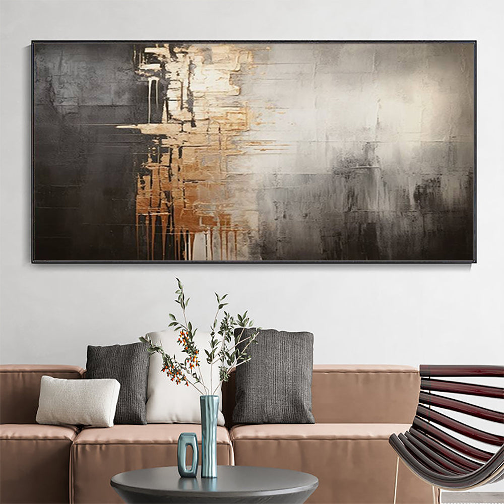 Black Gold Painting