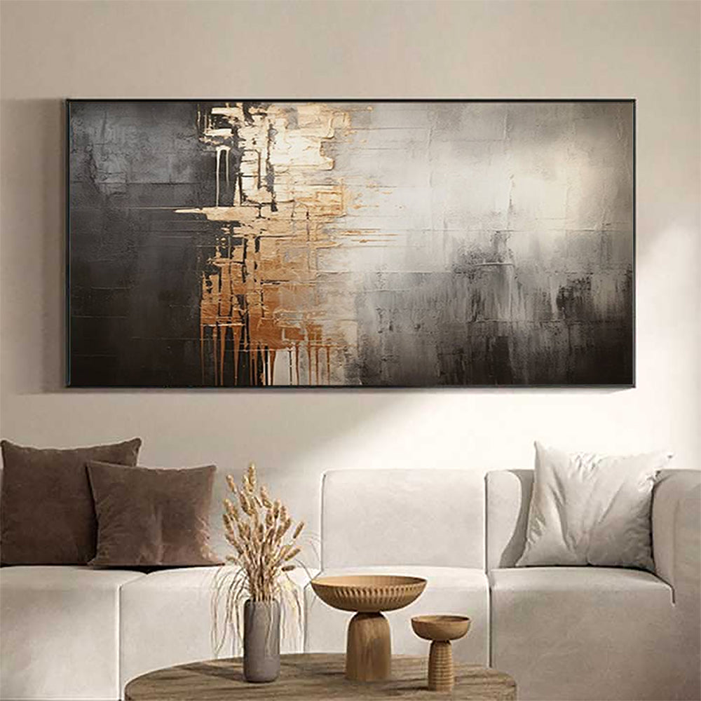 Black Gold Painting