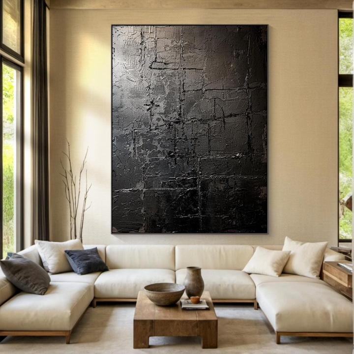 Pure Black Painting