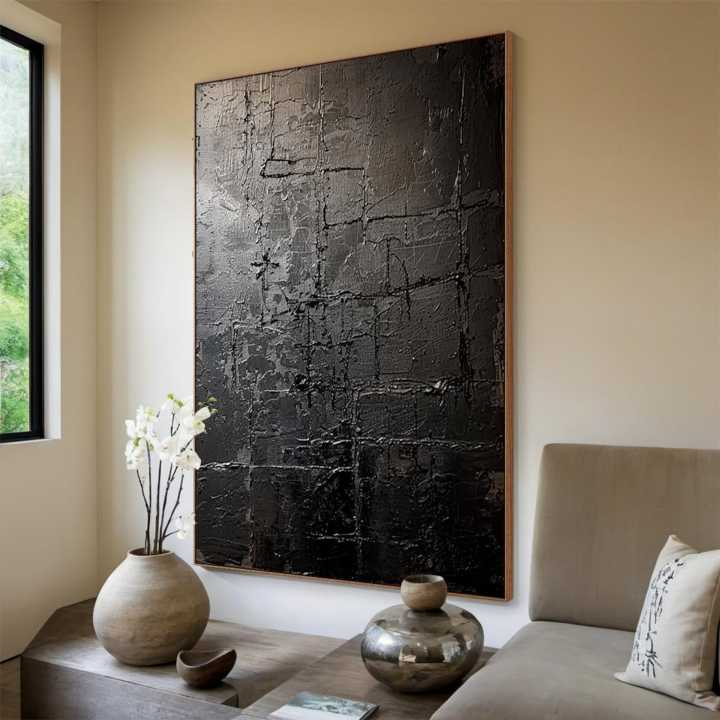 Pure Black Painting