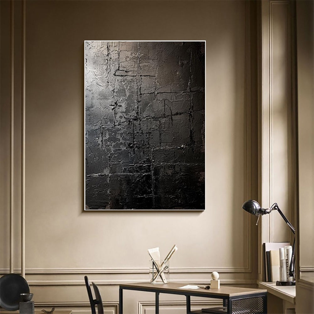 Pure Black Painting