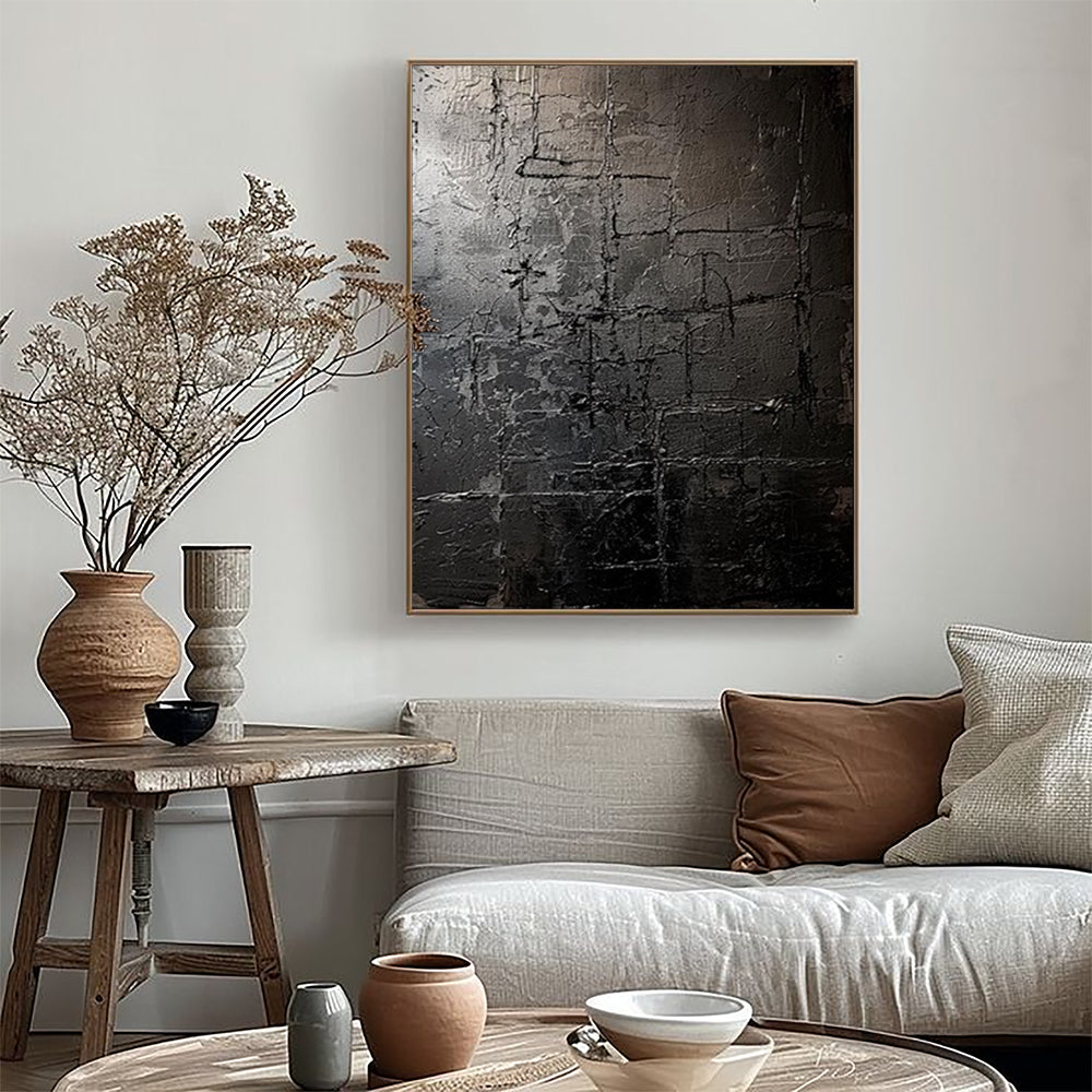 Pure Black Painting