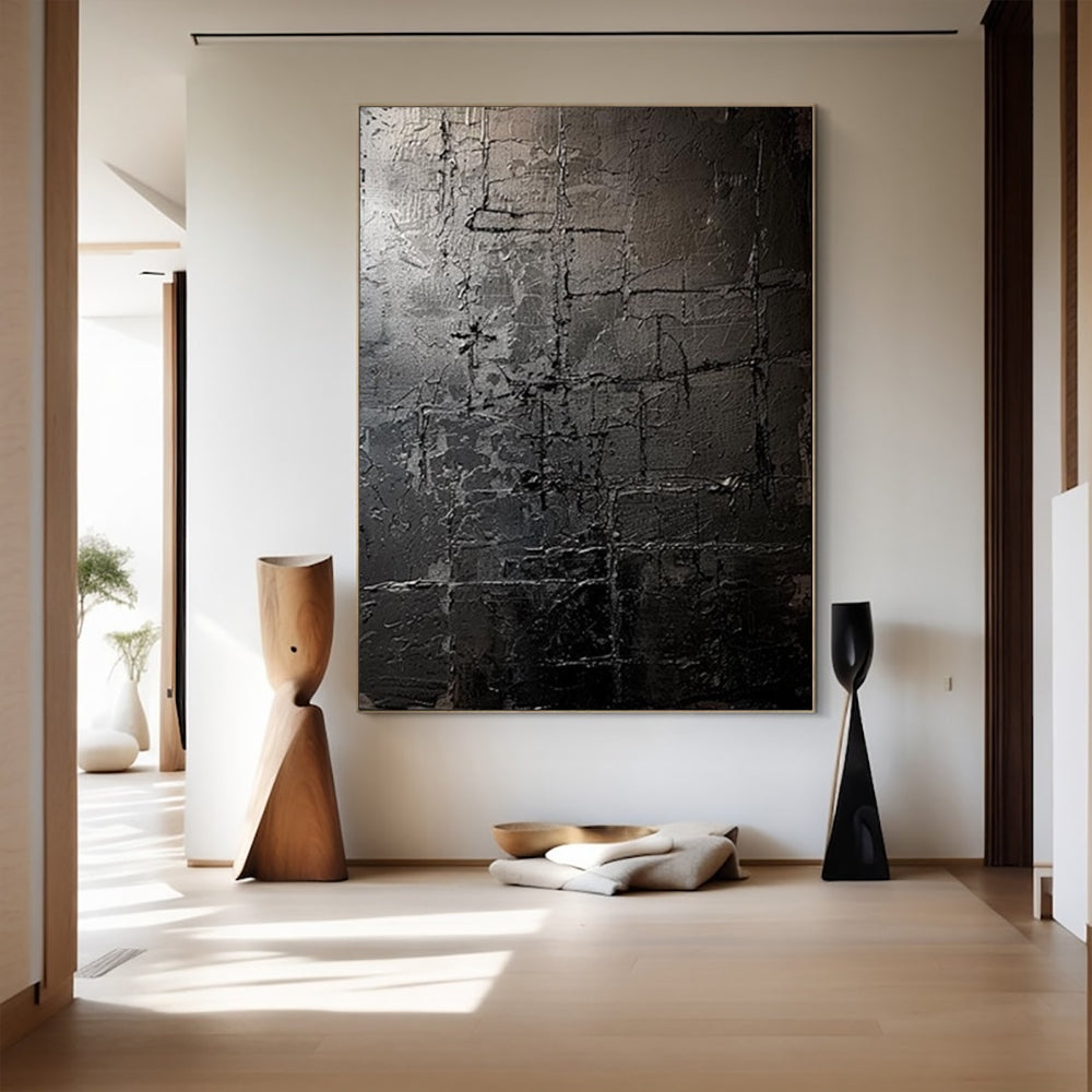 Pure Black Painting