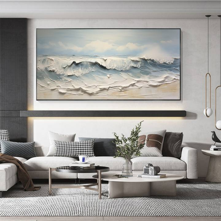 Large Ocean Painting