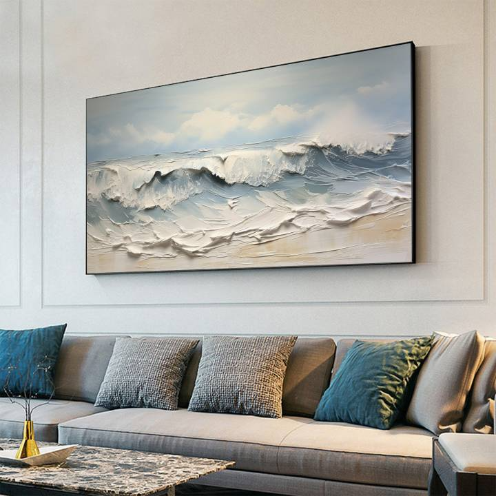 Large Ocean Painting