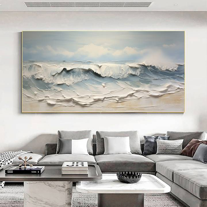 Large Ocean Painting