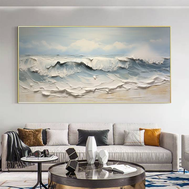 Large Ocean Painting