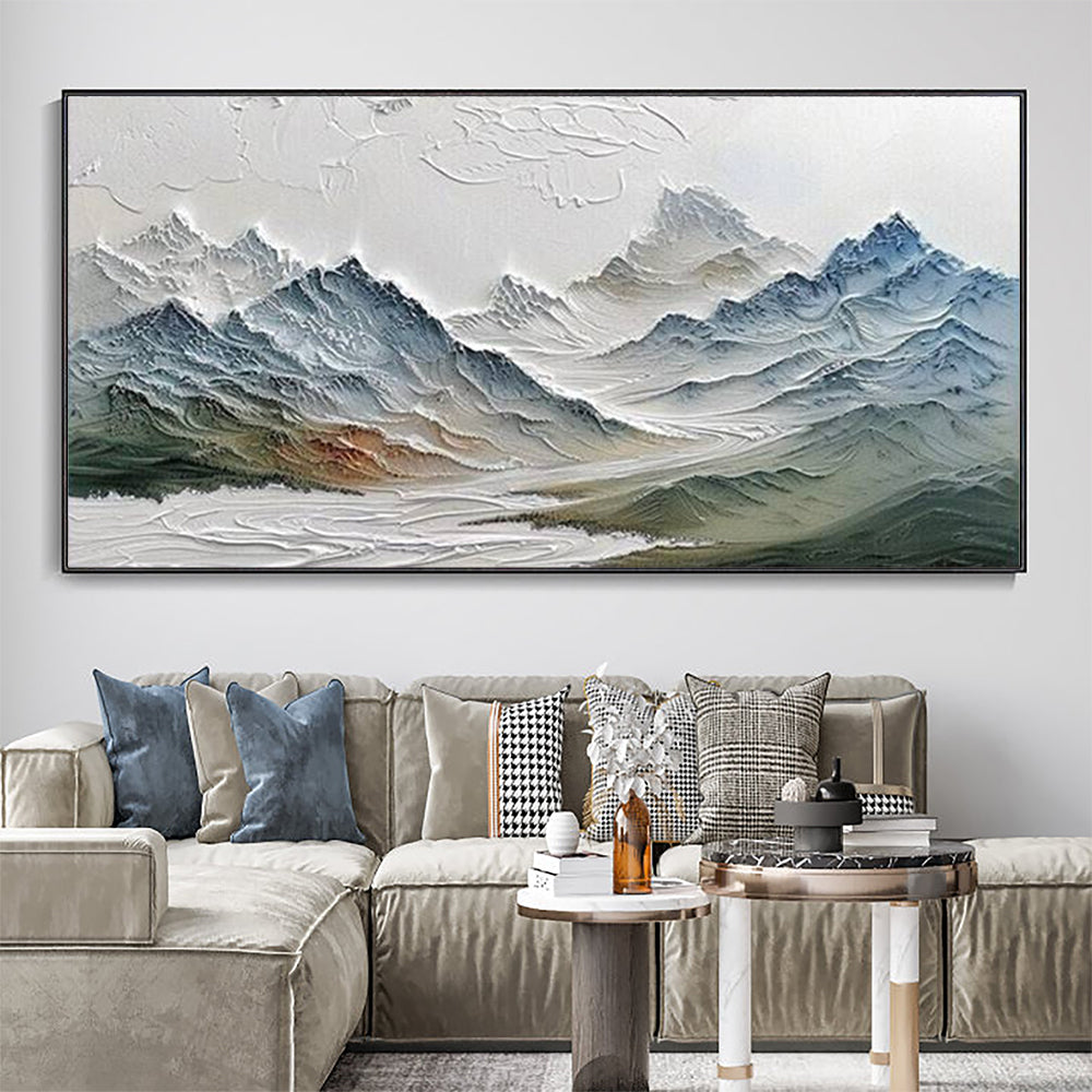 Mountain Oil Painting