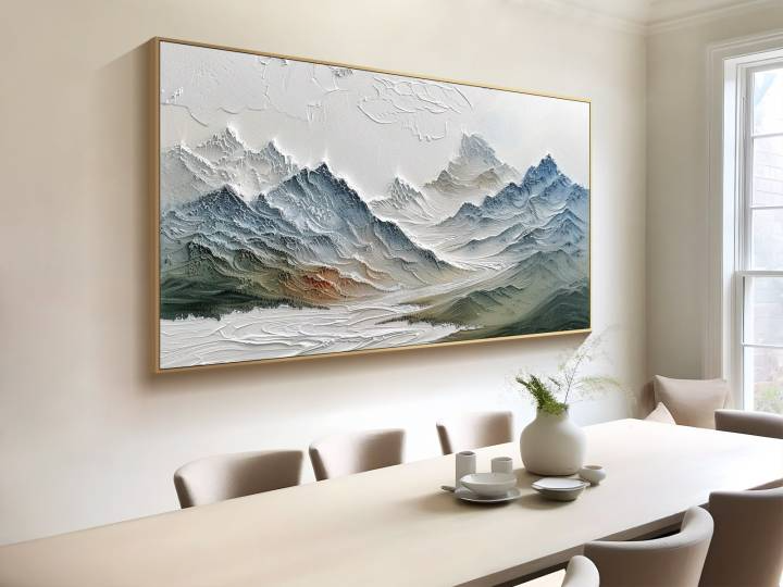 Mountain Oil Painting