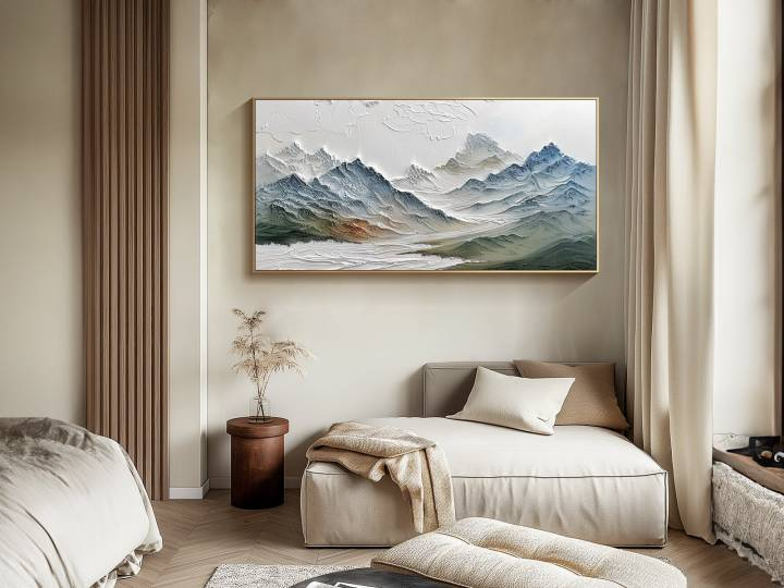 Mountain Oil Painting