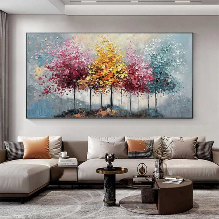 Colorful Tree Art