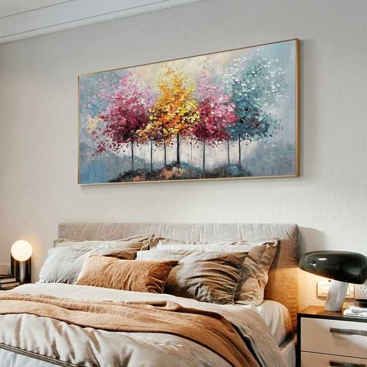 Colorful Tree Art