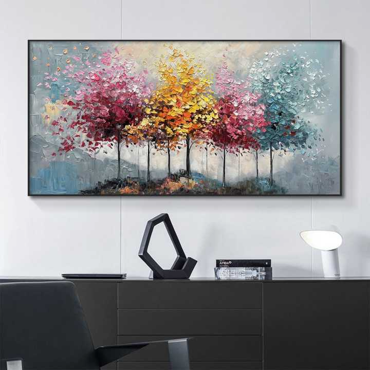 Colorful Tree Art