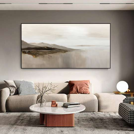 Grey Landscape Art