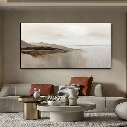 Grey Landscape Art