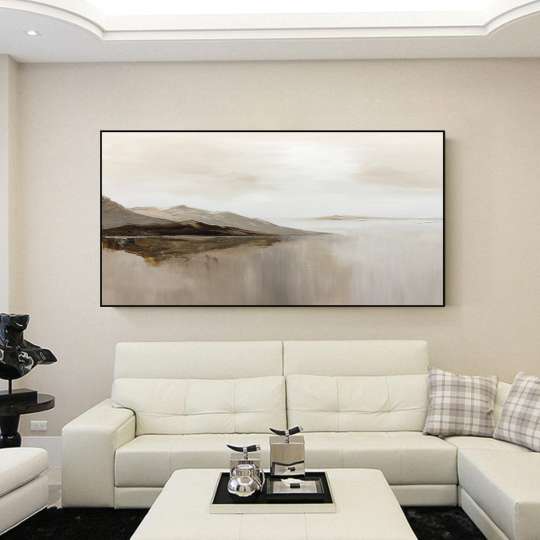 Grey Landscape Art