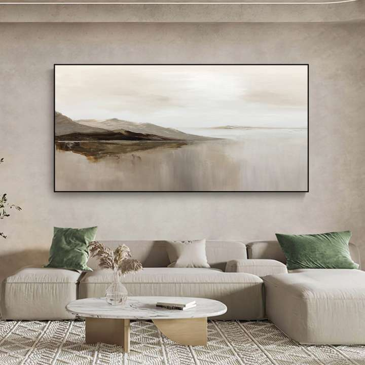 Grey Landscape Art