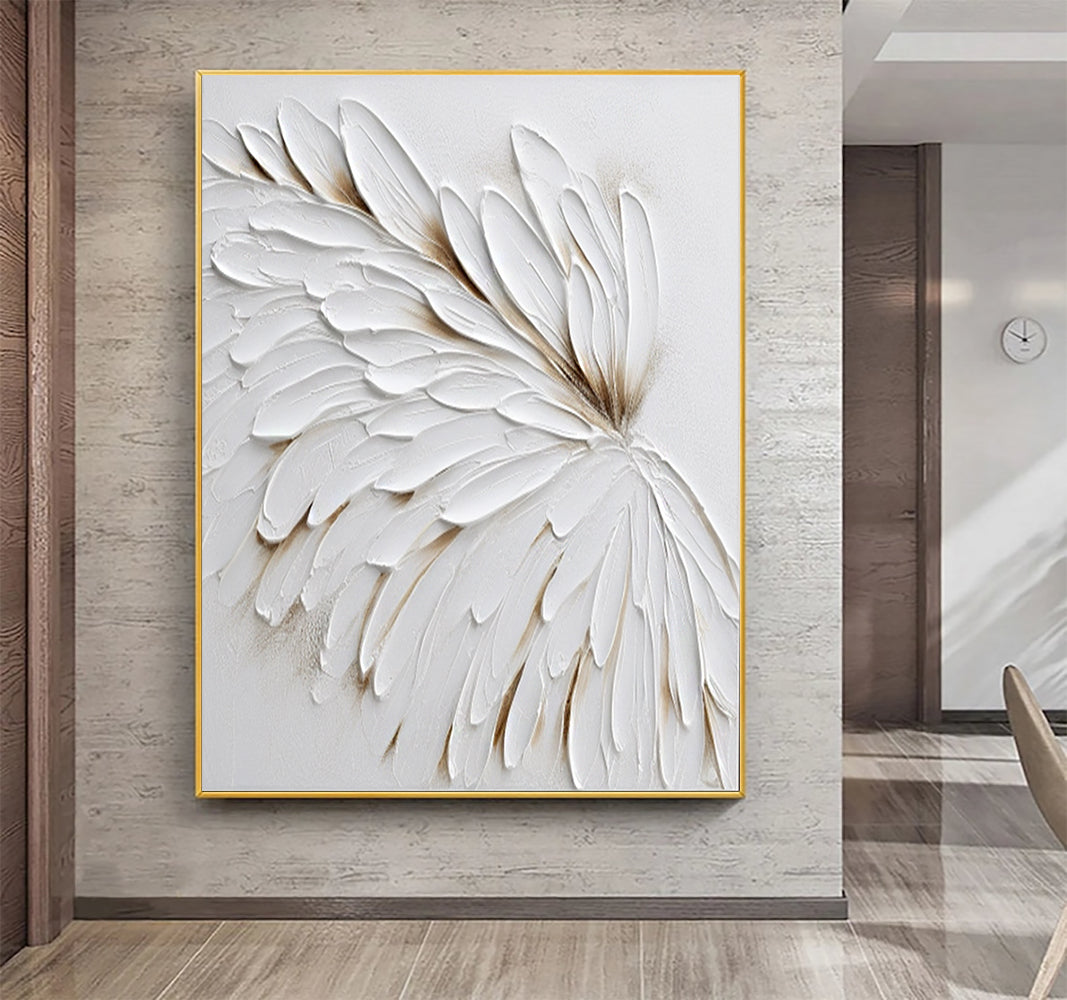 White Abstract Art