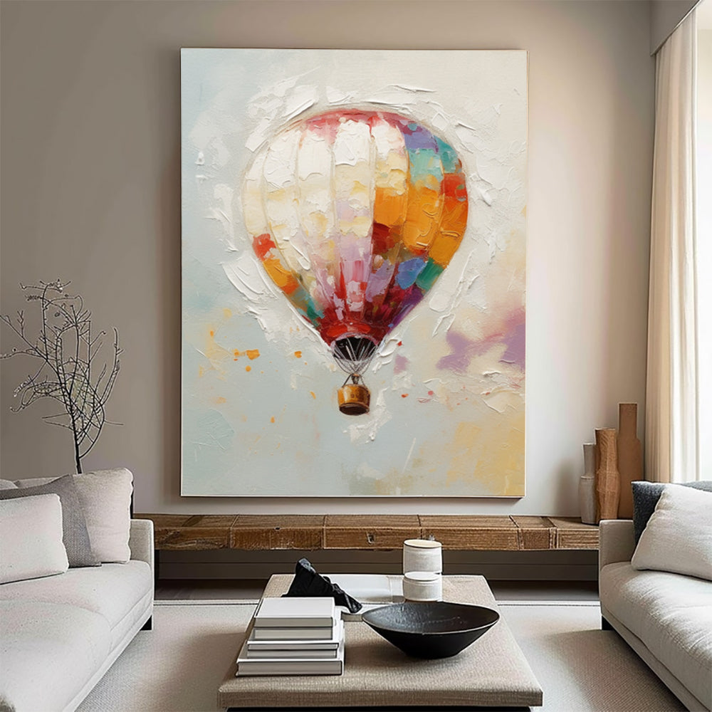 Balloon Oil Painting