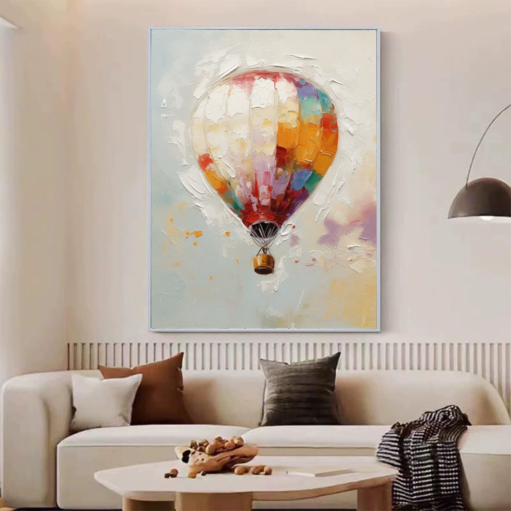 Balloon Oil Painting