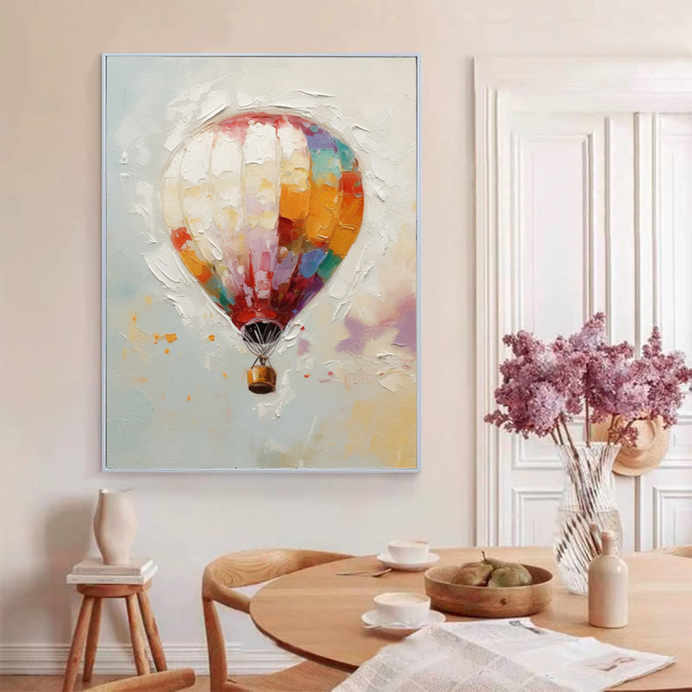 Balloon Oil Painting