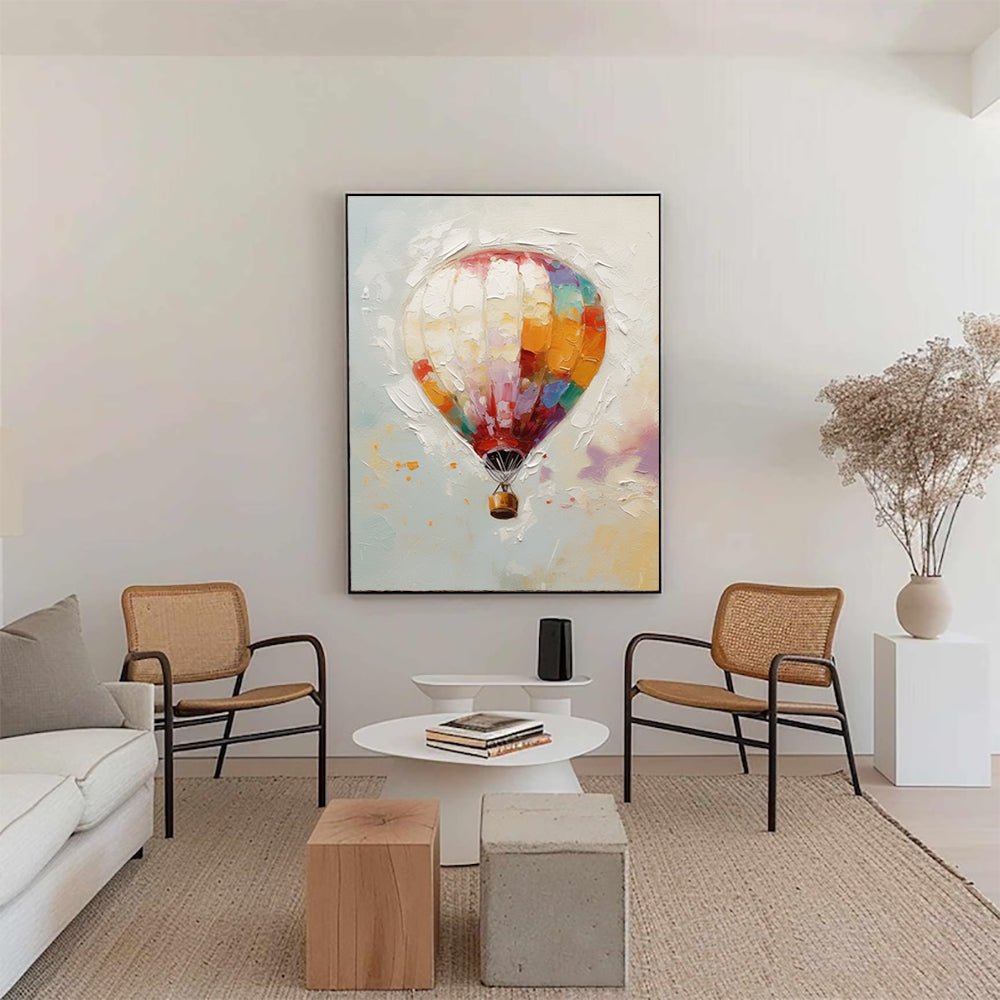 Balloon Oil Painting