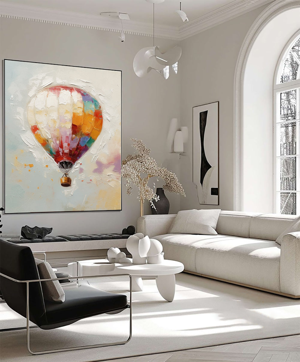 Balloon Oil Painting