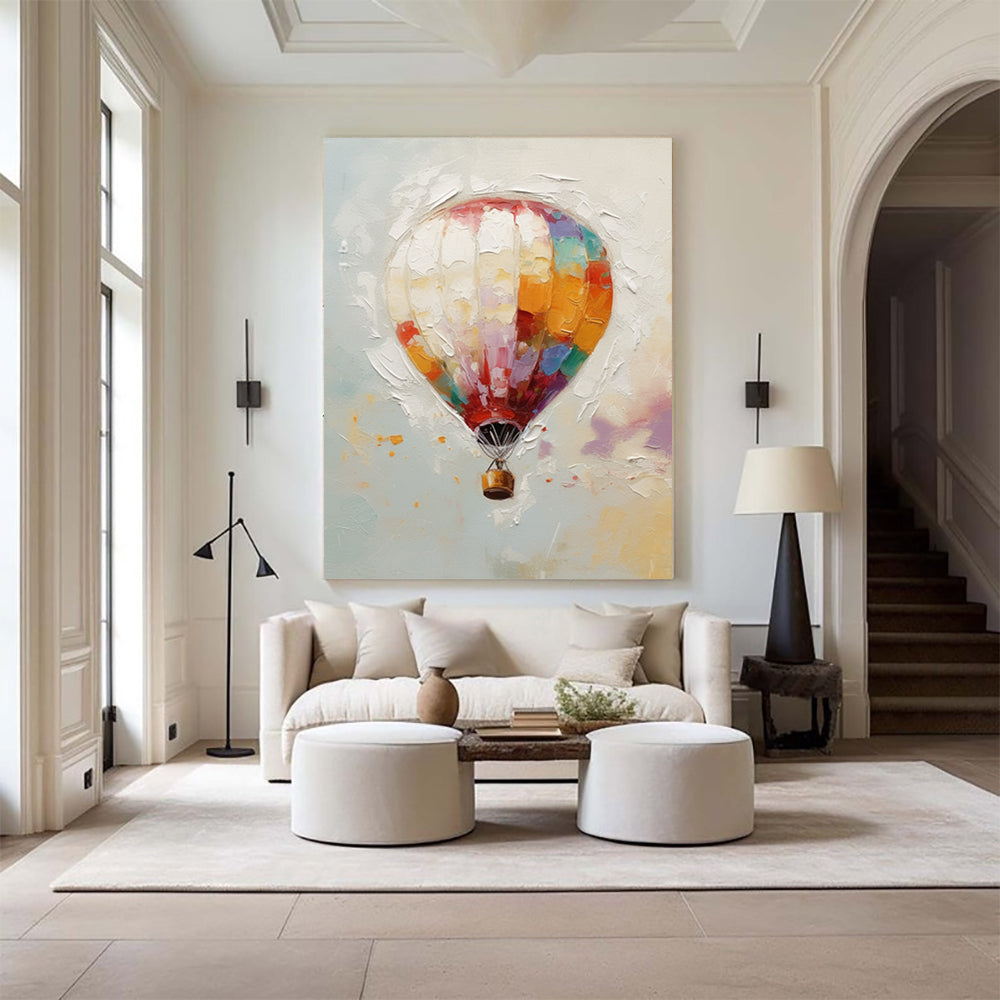 Balloon Oil Painting