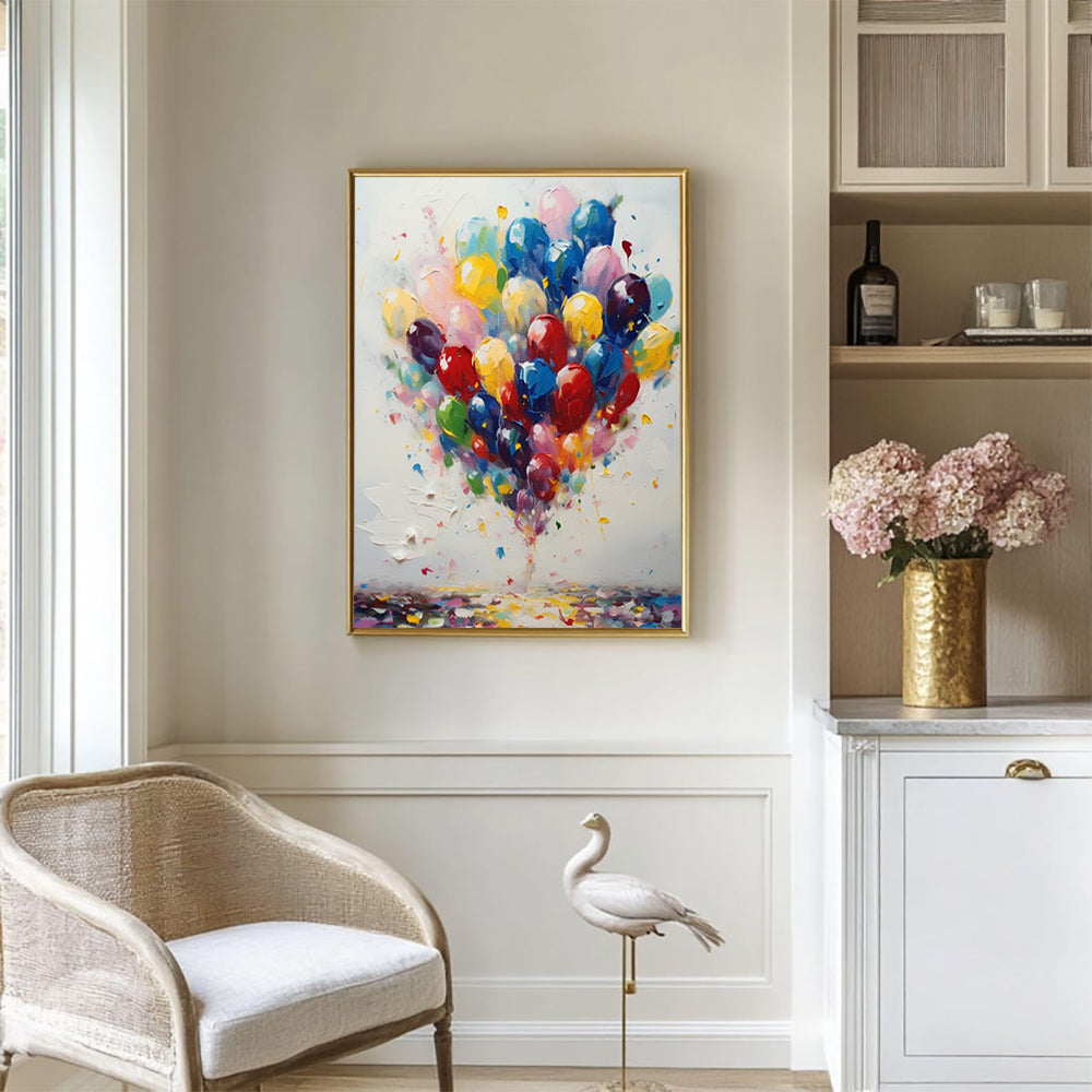 Balloon Oil Painting #BP012