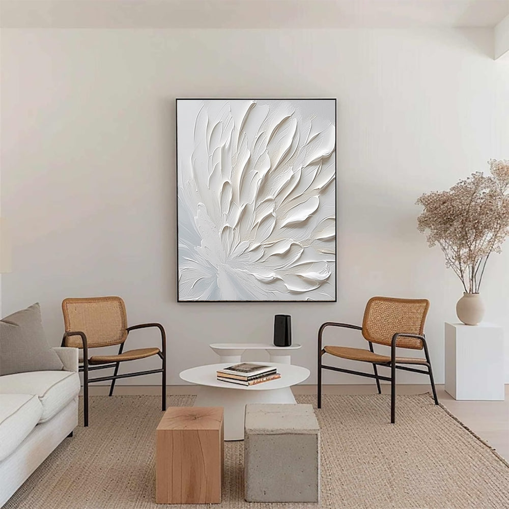 White 3D Art