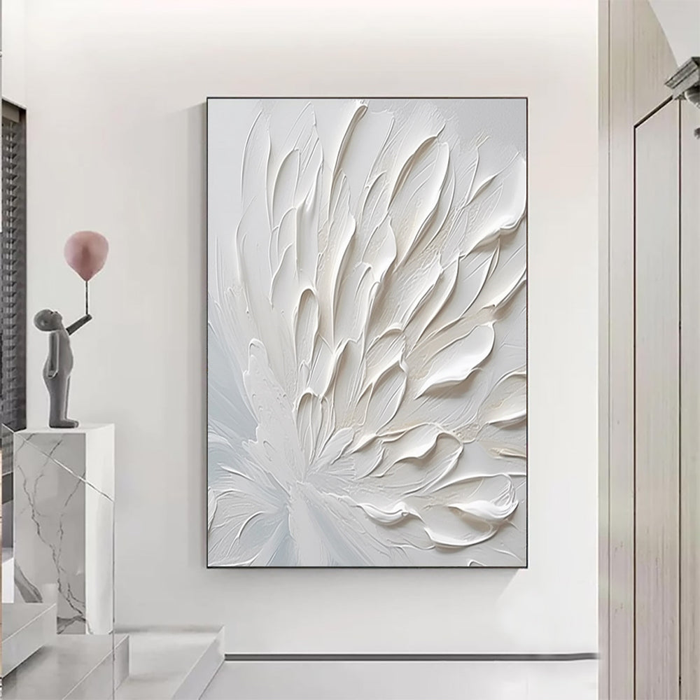 White 3D Art