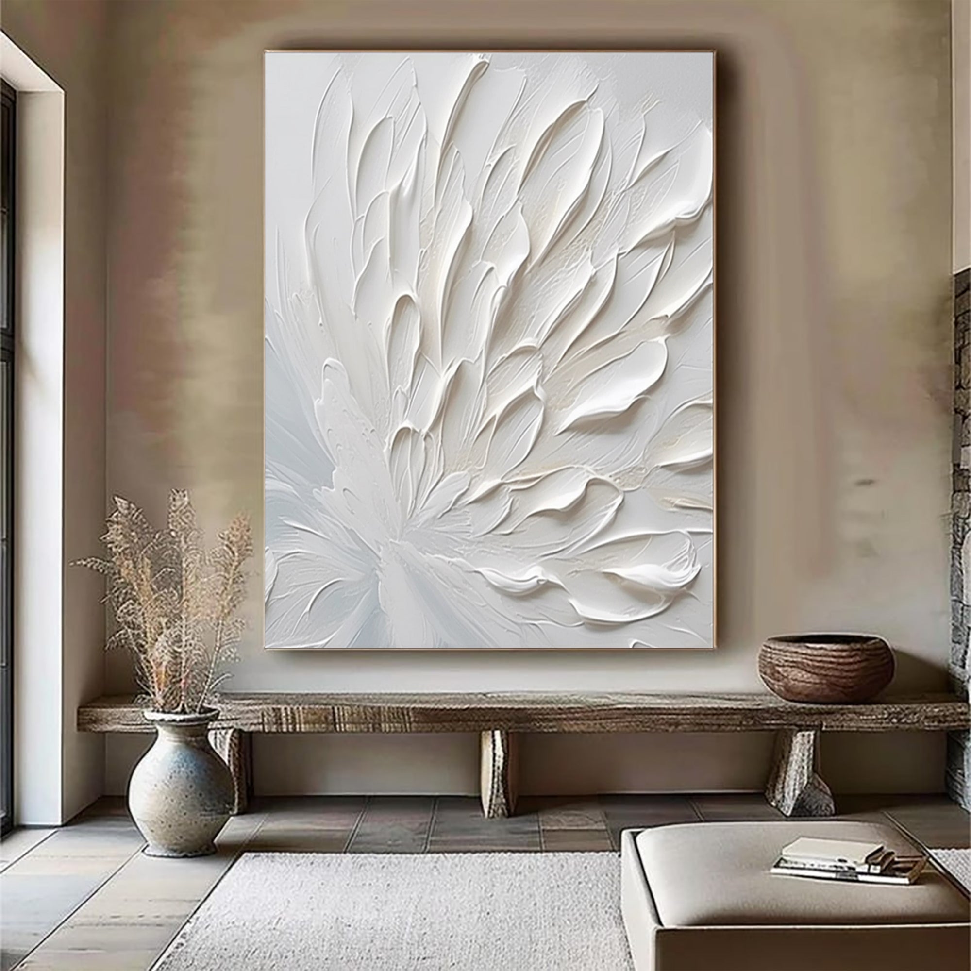 White 3D Art