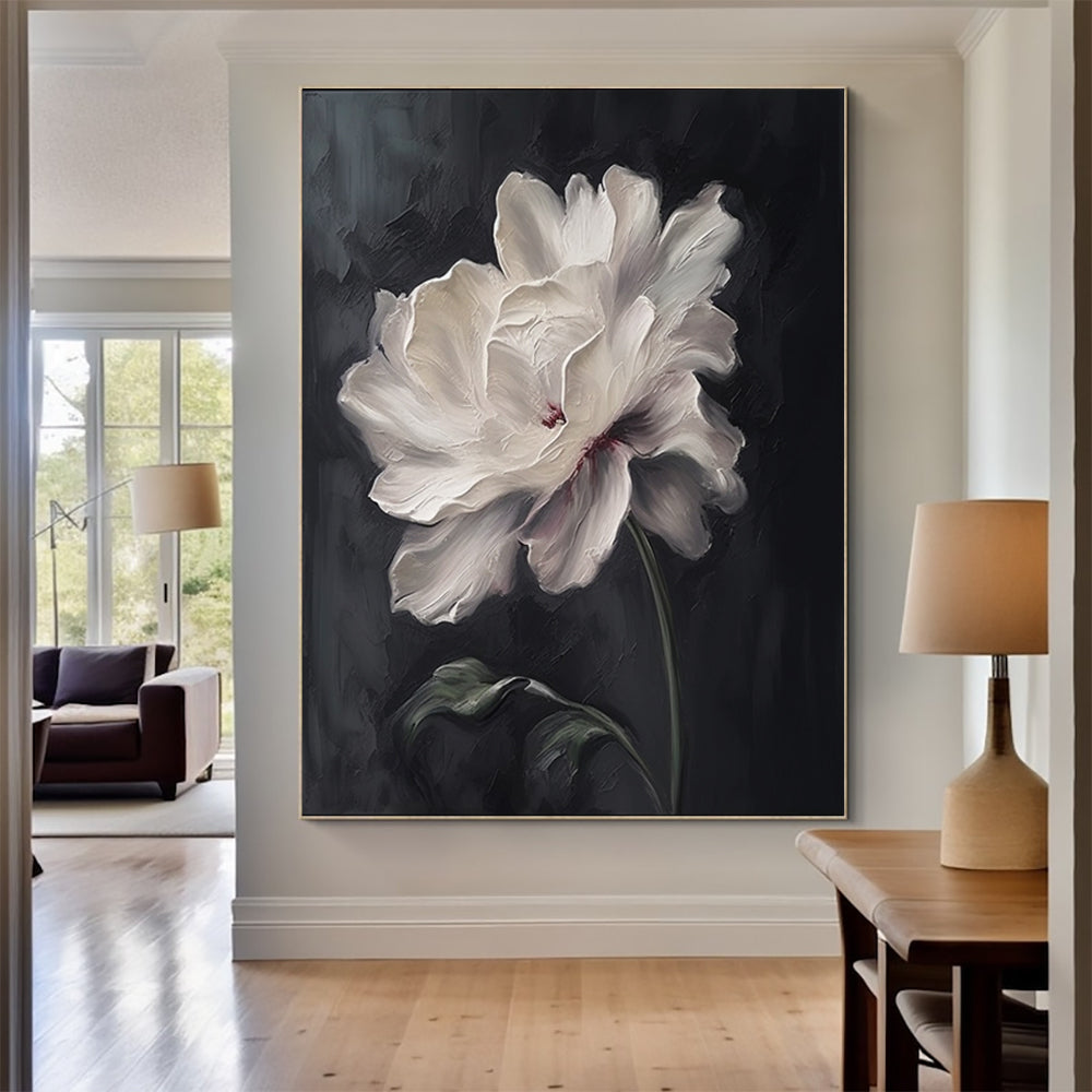 Black White Flower-FA01