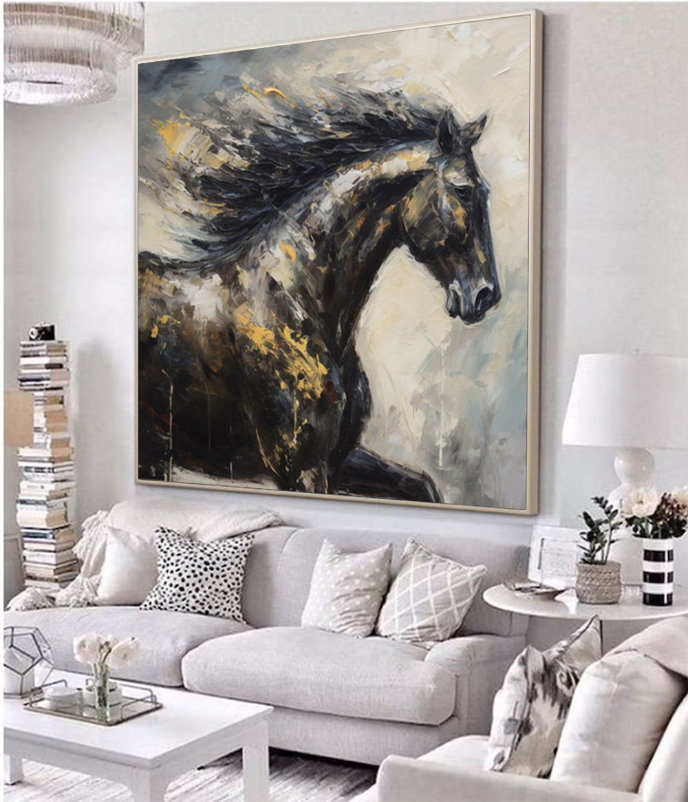 Horse Oil Painting