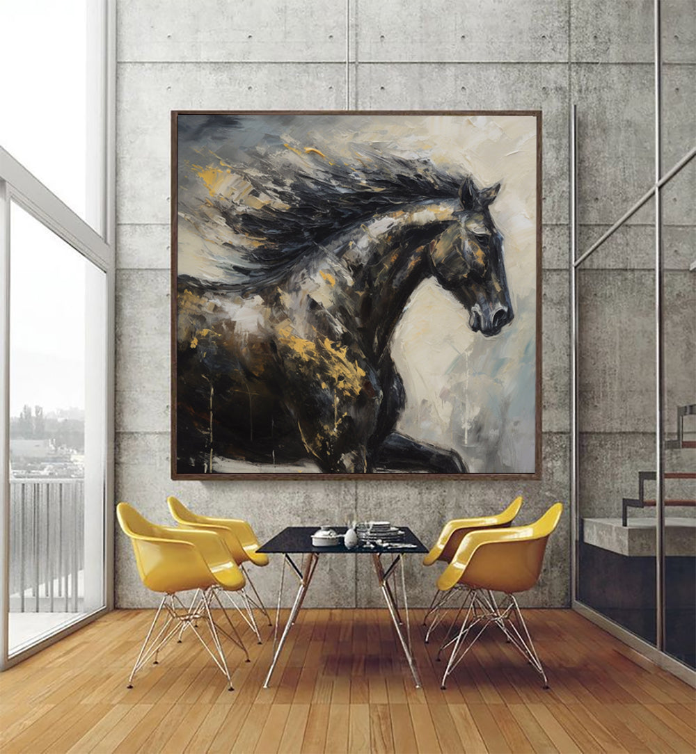 Horse Oil Painting