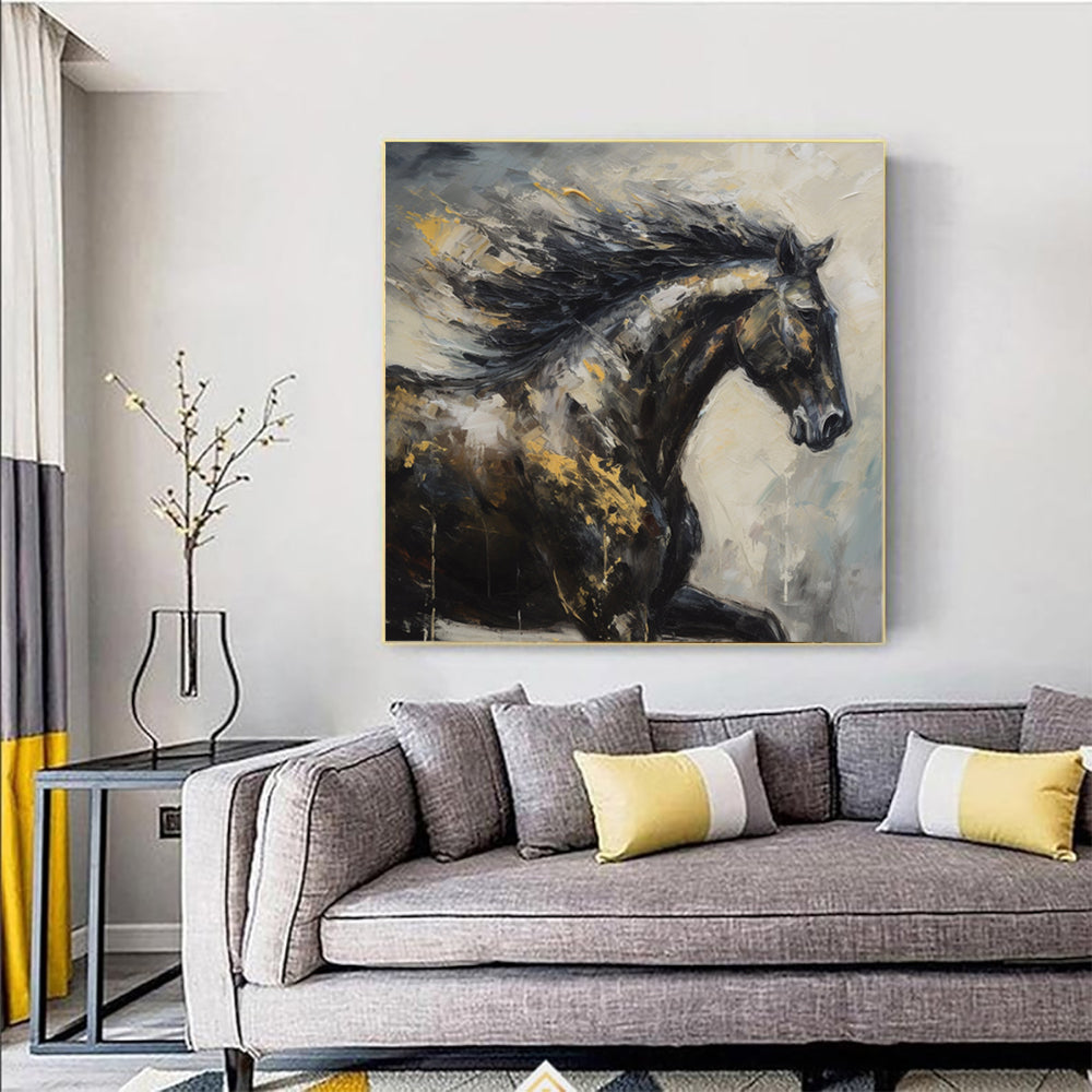 Horse Oil Painting