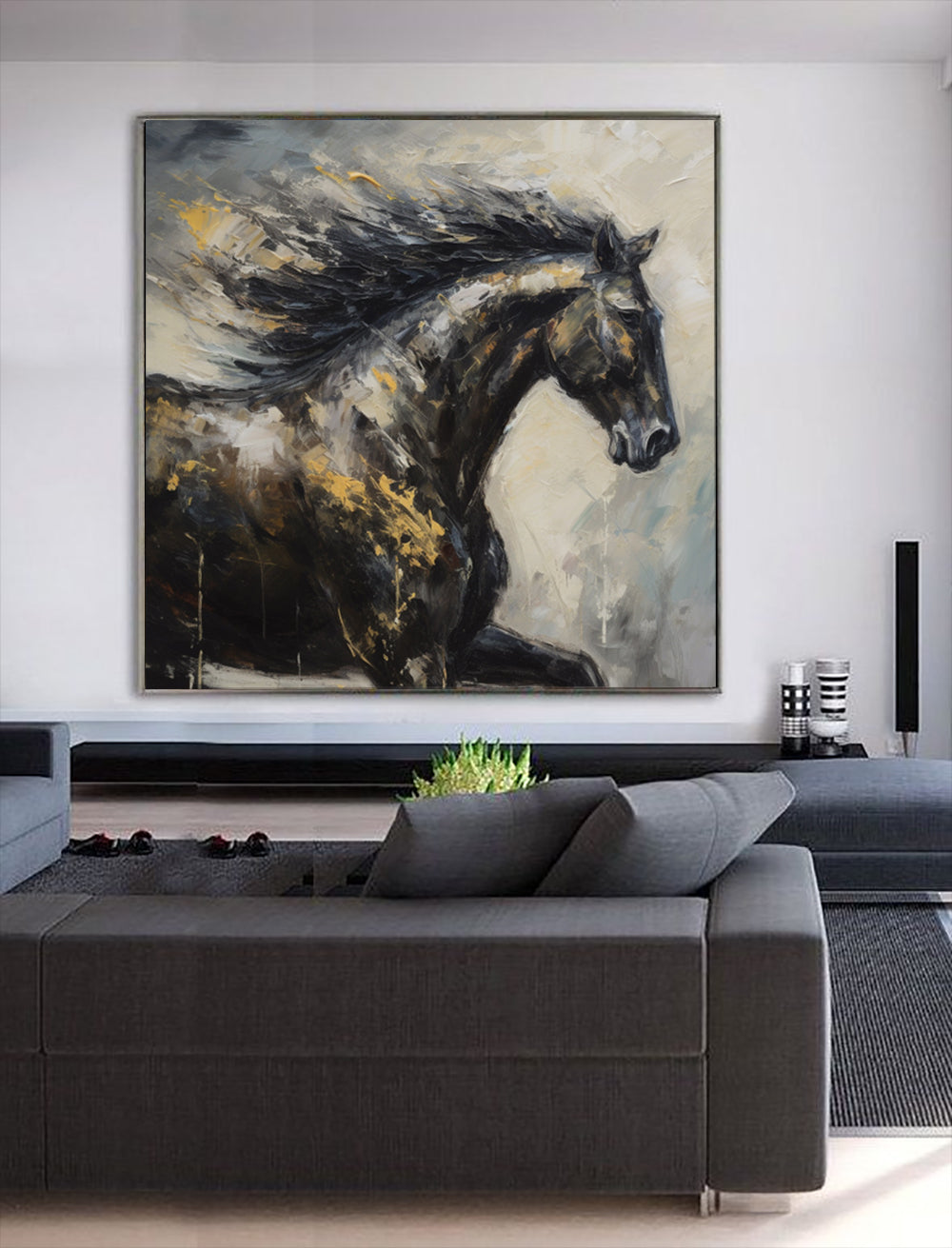 Horse Oil Painting