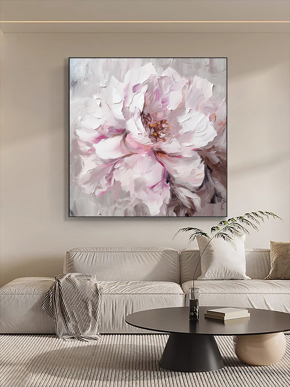 Pink Flower Art