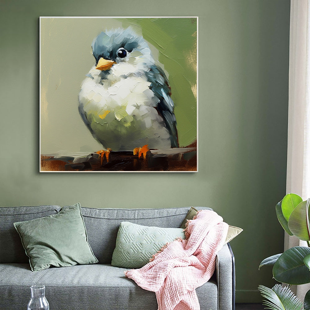 Bird Oil Painting-B06