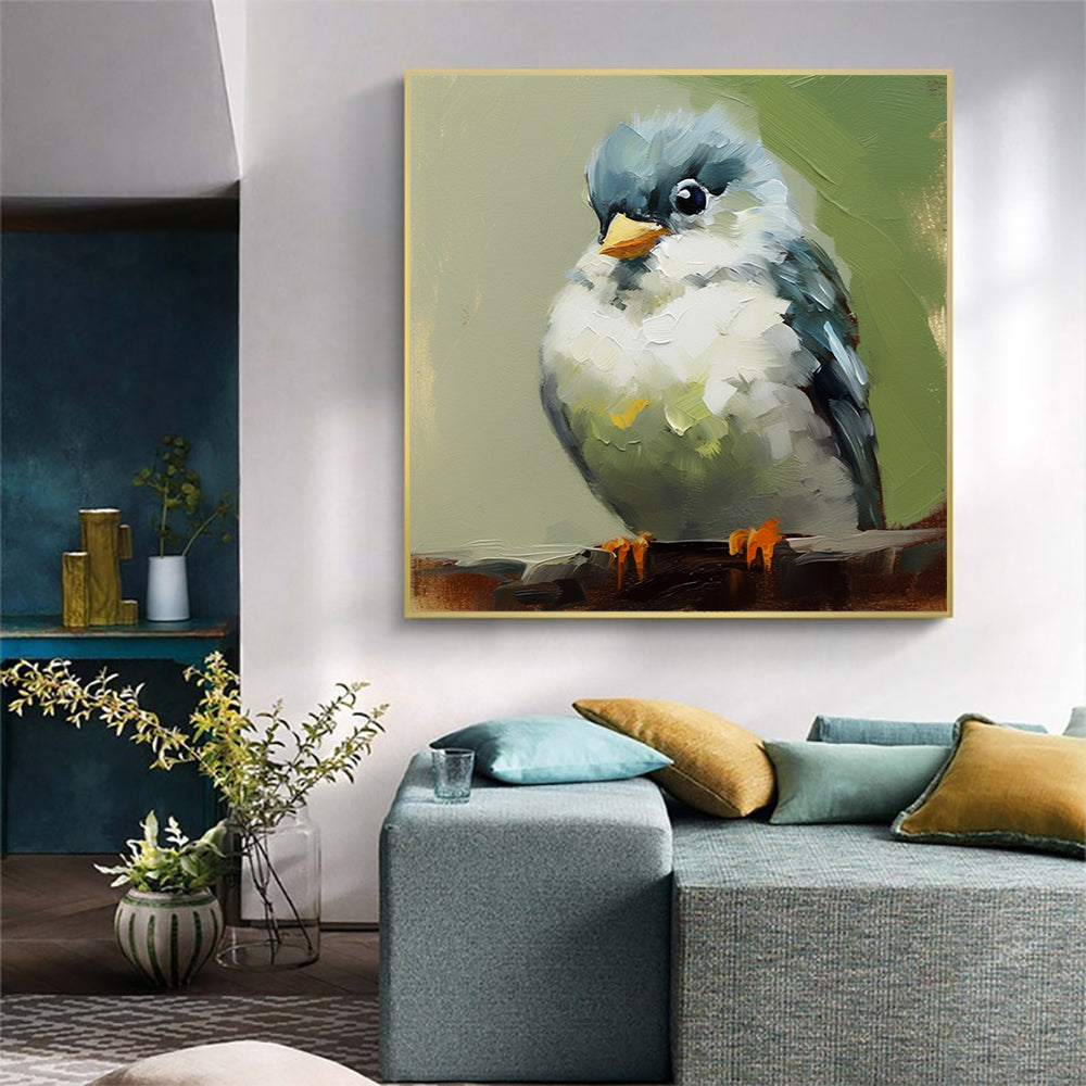 Bird Oil Painting-B06