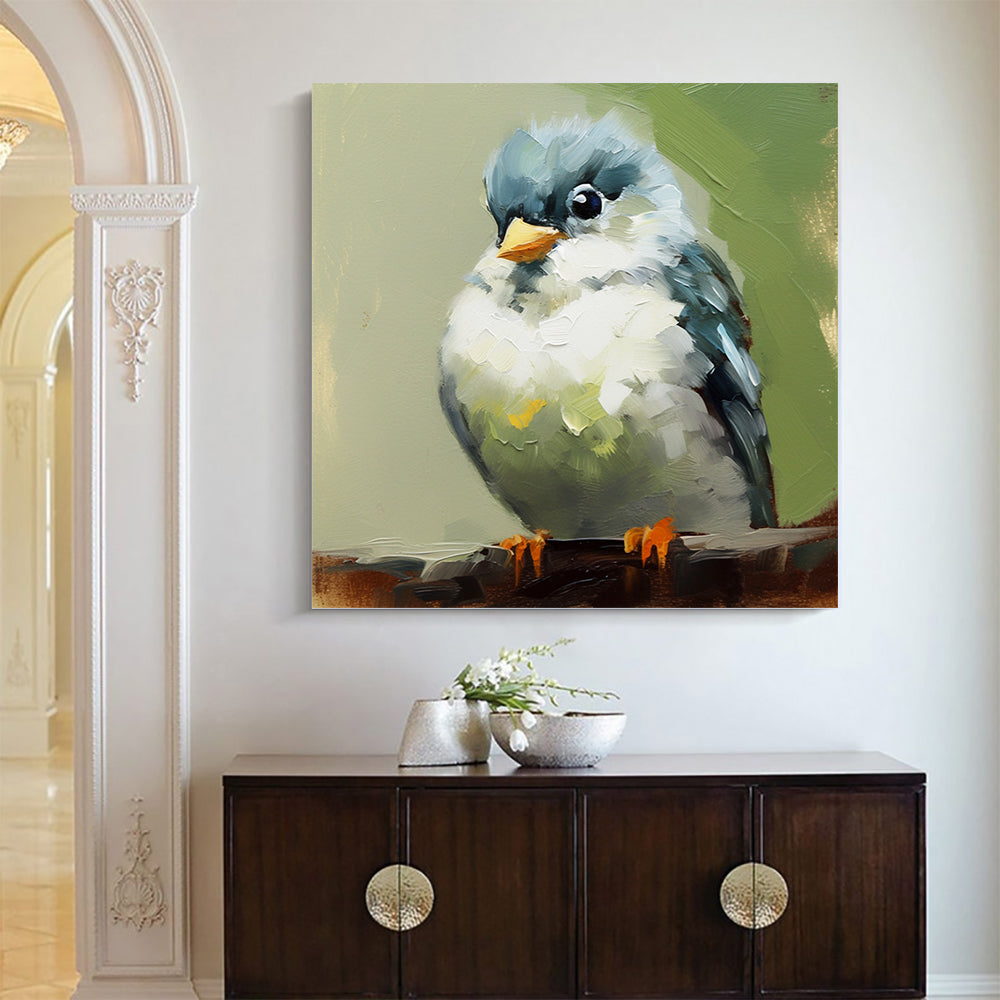 Bird Oil Painting-B06